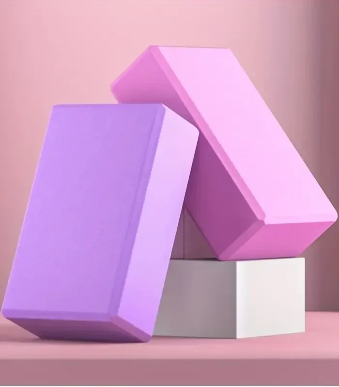 Yoga Blocks Gym Foam Brick Pilates Training Exercise Fitness Bolster Pillow Cushion Stretching Body Shaping Building Cubes