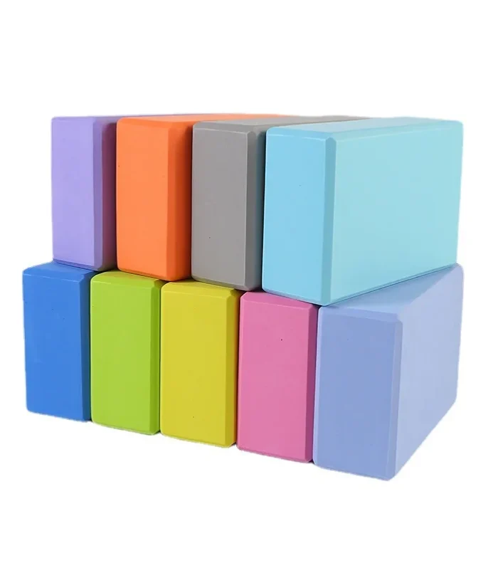 Gym Blocks Foam Brick Training Exercise Fitness Set Tool Yoga Bolster Pillow Cushion Stretching Body Shaping yoga blocks